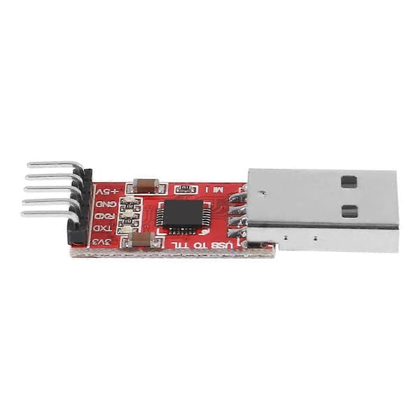 Pcs CP2102 USB 2.0 til TTL 5-pinners seriell adapter USB til TTL seriell omformer modul for UART 3.3V og 5V