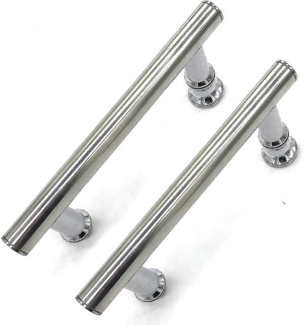 Stk 145 mm (14,5 cm) forkrommet ABS dusjdørhåndtak, hull til hull