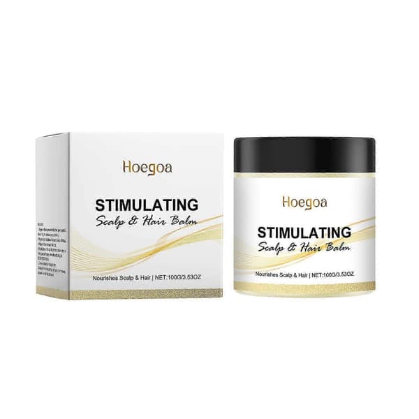 Stimulerande hårbotten- och hårbalsam reparerar och skyddar slät hårkräm 1