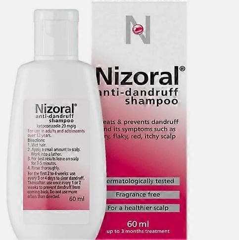 Nizoral Anti-skælshampoo 60ml EXP