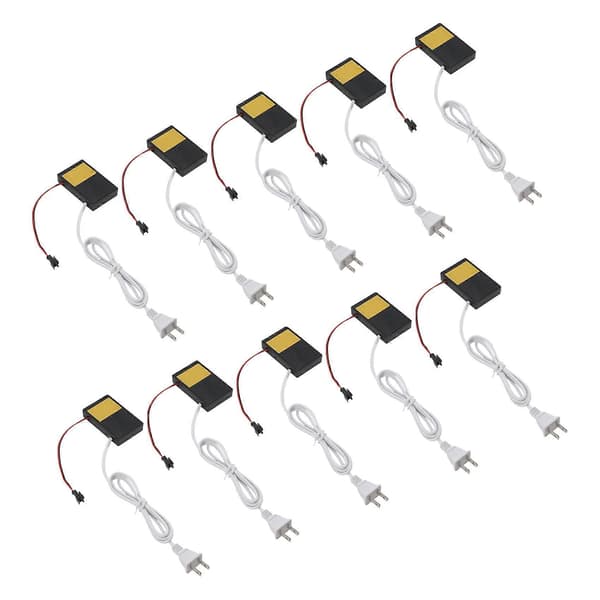 12W Power LED Driver Strip Lyskontroller Berøringsbryter Speilsensor Dimmerbryter LED Lys Dimbar Bryter US PLUGG