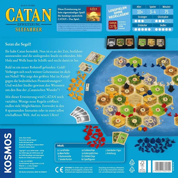 CATAN - Utvidelse - Sjøfarere