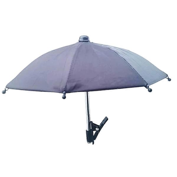 Puhelinvarjo, UV-suoja puhelinvarjo auringolle, aurinkosuoja matkapuhelinvarjo aurinkosuoja Noir