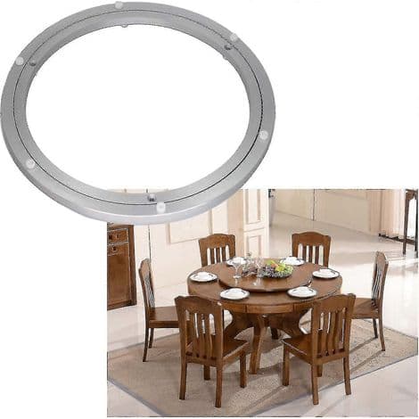Lazy Susan roterende brett for spisebord (12 tommer)