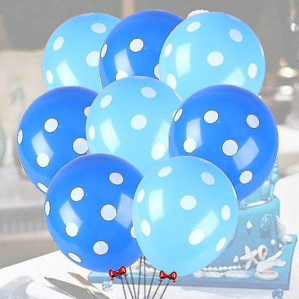 50 stk prikkede balloner