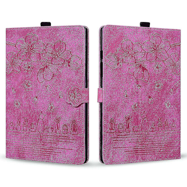 Sakura Cat case Amazon Kindle Scribelle 10.2 2022 Red gold