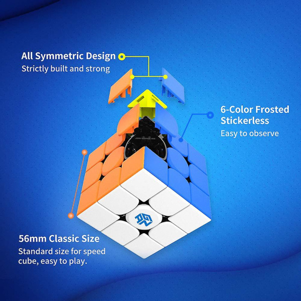 3x3 Speed ​​Cube Gans 356rs Magic Cube (dekalfri)