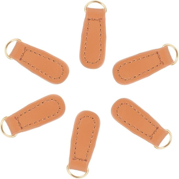 St Leather Zipper Pulls for Jackets and Clothes Portable and Easy to Replace