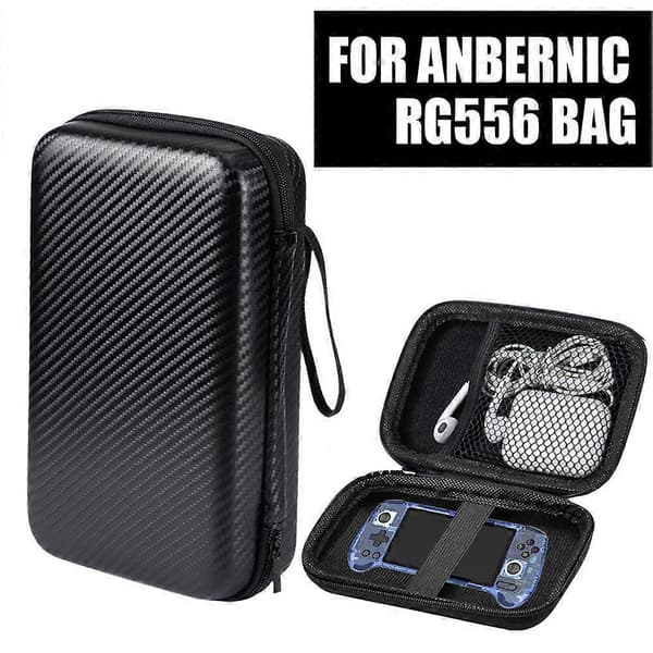 Gælder for ANBERNIC RG556 Game Console Opbevaringstaske EVA Game Console Opbevaringstaske