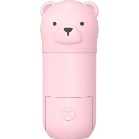 Lommefan, lille ventilator, mini bærbar ventilator (rød)
