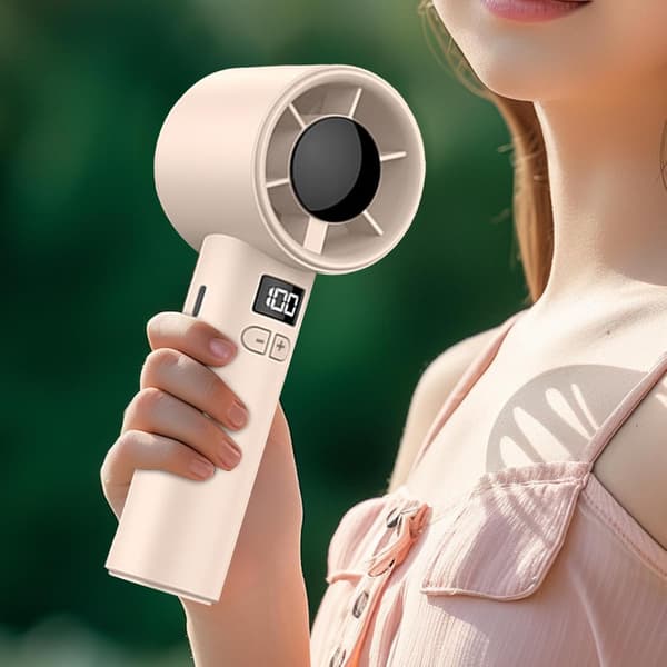 Universal bærbar ventilator | 100 justerbare blæserhastigheder