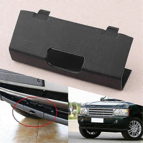Range Rover L322 Frontfanger Spoiler Slepekrokdeksel Erstatning 2006-2009 DPC5002 Noir