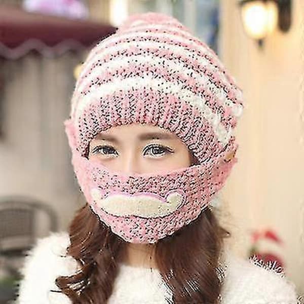 Cykling Kold Maske Strikket Hue