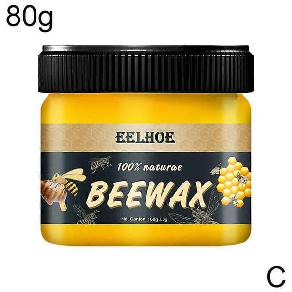 204080g Bivoks Træ Krydderi Bivoks Møbelpolering Natu yellow/80g