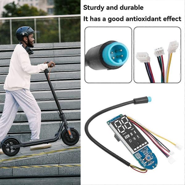 Elscooter Display Moderkort Instrumentkåpa Set