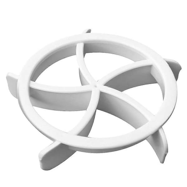 2 stk. brødforme plastforme til formning Non-stick Genanvendeligt bagetilbehør White