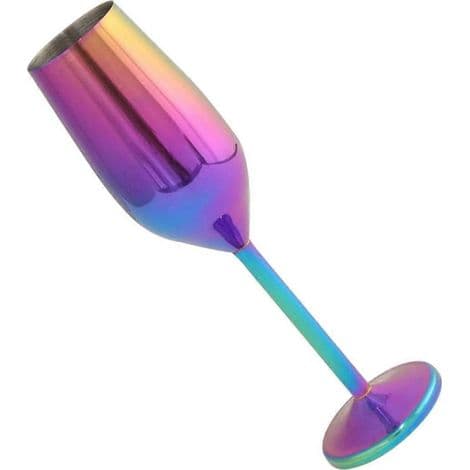Champagneglass i rustfritt stål