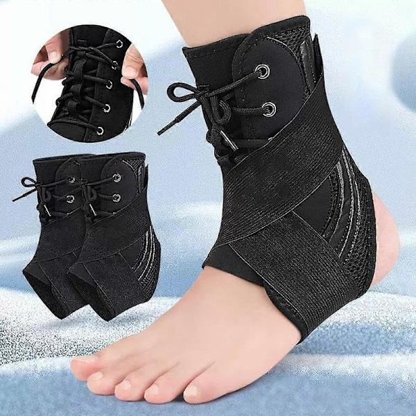 Elastiskt ankelstöd med kompression för män och kvinnor | Ankelbandage P Rotector