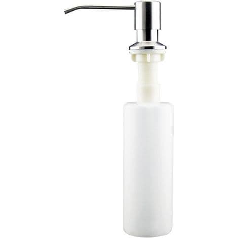 Rnemitery Vægmonteret Sæbedispenser – 1000 ml – Fremstillet af transparent ABS og rustfrit stål
