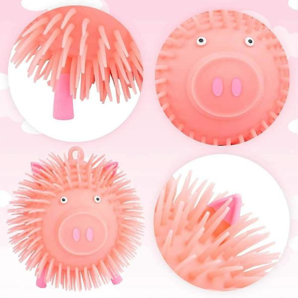 Sensoriske bolde til børn - Stresslindrende squishy legetøj & sensoriske legeartikler til børn - Bløde teksturerede stressbolde