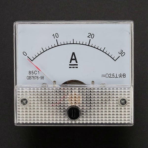 85C1-A DC 30A Ampere-mätare mekanisk amperemeter