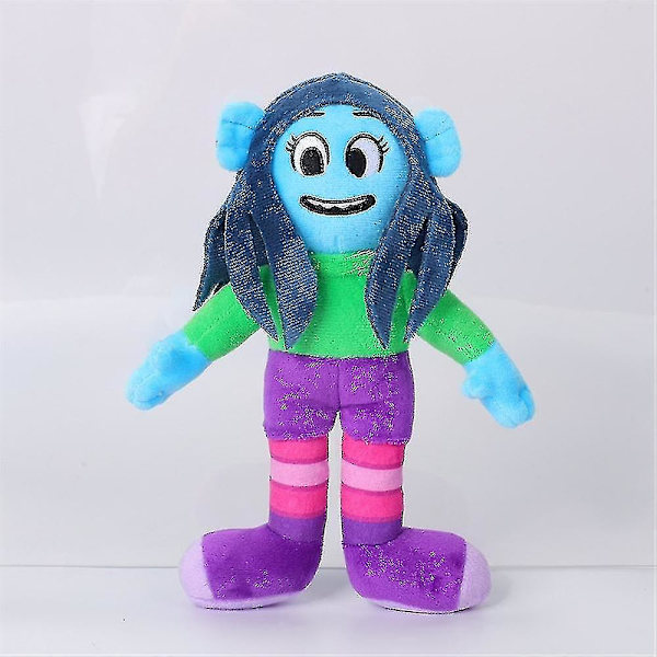 Ruby Gillman Teenage Kraken Mermaid Plysj Leker Myke utstoppede dukker Samlerdukke for barn Gaver