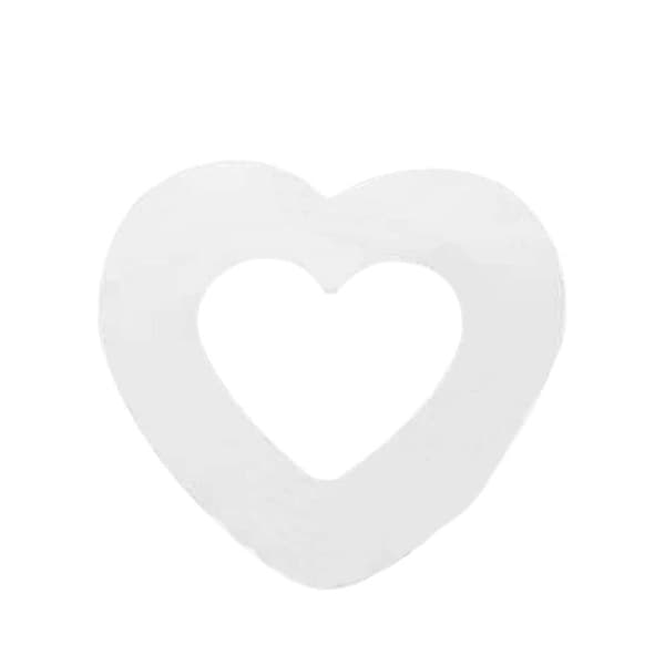 Heart-shaped Cake Mold Cake Decorating Tool PET Plastic Mold Home Bakery Baking Tool 10 inch love single