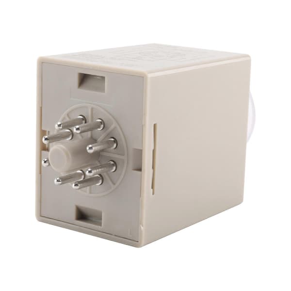 3X DC 12V 0-30 sekunder 30S elektrisk forsinkelsestimer tidsrelæ DPDT 8P med base