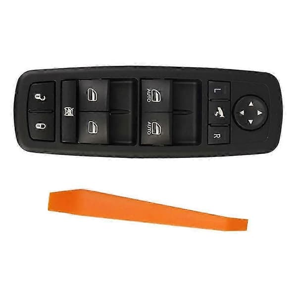 56046826AD Bil Power Window Master Switch med Pry Tool til Dodge Journey Ram 1500 2500 3500 Chrysler 300 2011-2018 Black