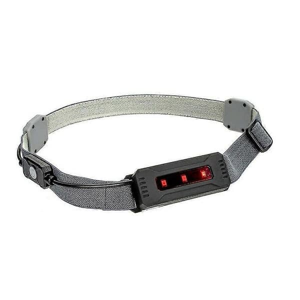LED Hodelykt USB Oppladbar Vanntett Hodelykt Pannebånd Lommelykt For Utendørs Løping