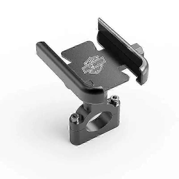 For Harley Davidson Tilbehør Motorsykkel Styret Telefon Motorvogn Rammeholder GPS Stativ Brakett Handlebar Silver