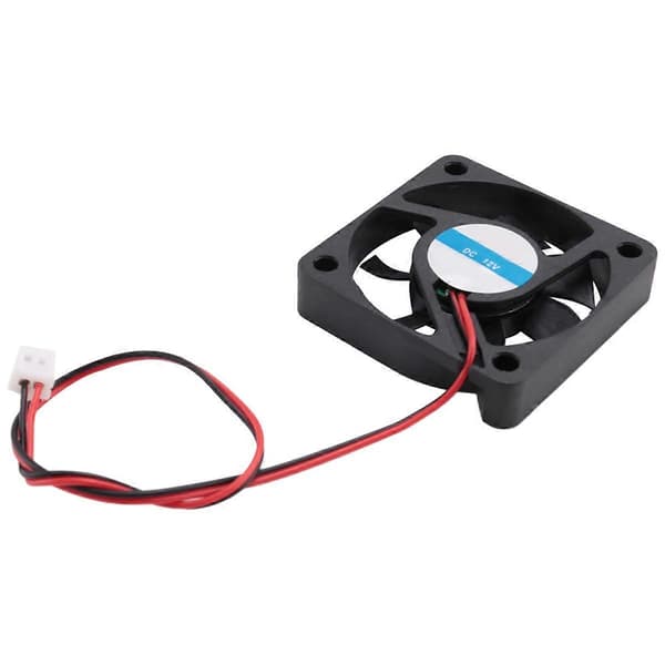 50mm x 50mm x 10mm 5010 DC 12V 0.1A 2-bens børsteløs køleventilator