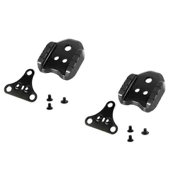 Dobbeltfunksjonell pedaladapter for SPD-sykkelsko noir