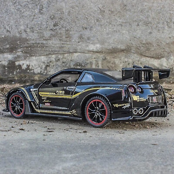 Uusi 1:32 Nissan Gtr Gt-r R35 -seosmalli, valettu ja leluautot, leluautot, lasten lelut, lahjat pojille