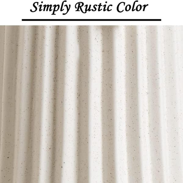 White Ceramic Vase Small Ribbed Vase in Modern Nordic Rustic Style Off White
