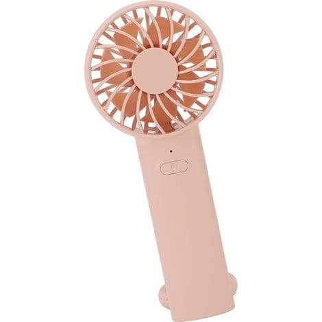Bærbar blæserkrog, 3 hastigheder, lydløst genopladeligt batteri, pink