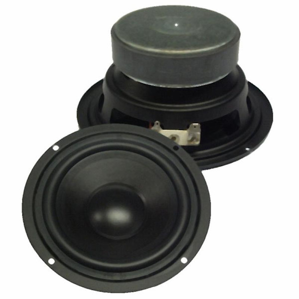 4,5 tums ljudhögtalardrivrutin Hifi 4 Ohm 30W PP vattentät högtalare för utomhus hemmabiohögtalare black