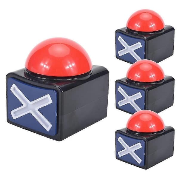 Game Answer Buzzer, Game Buzzer, Alarm Sound, Play Button with Light, Trivia Quiz, Got Talent