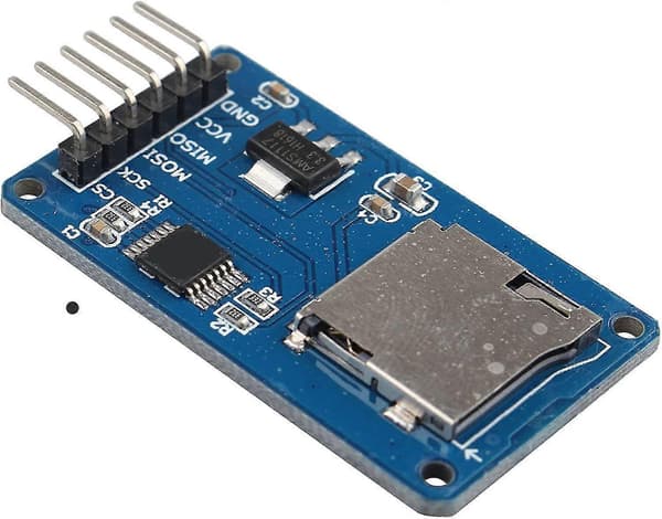 Pcs Spi Reader Micro Sd Minneskort Tf Minneskort Sköldmodul Läs Skriv Data Kompatibel Med Arduino Raspberry Pi+dgi