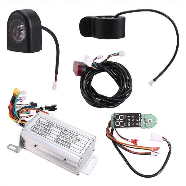 36V 350W Børsteløs Controller Kit + Bluetooth Indikator + Lys + Gas til M365/M365 Pro El-løbehjul
