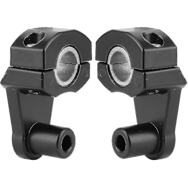 Ohjaustangon nousukannatin, 2kpl 22mm/28mm universal kääntyvä moottoripyörän ohjaustangon nostokiinnike Cnc alumiiniset ohjaustangon nostimet (2kpl Xxf