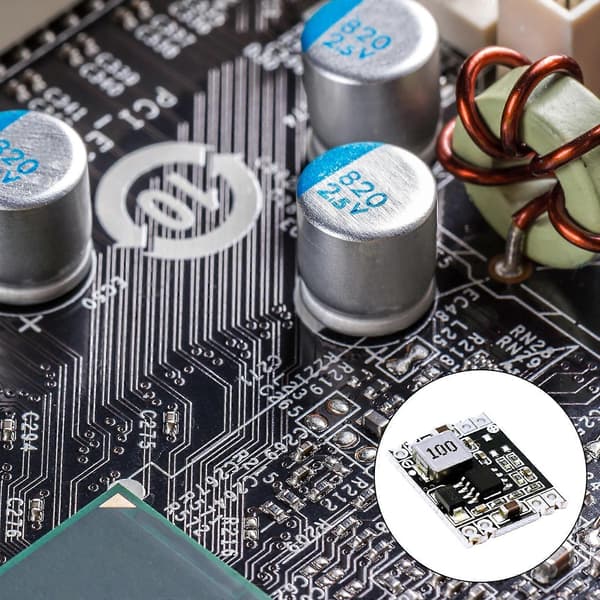 Programmerbar Adapter Elektricitetsregulator Stabiliseret Strømforsyningsmodul 4.5V-28V Til 3.3V 5V 9V 12V Justerbar Flerfarvet 5V