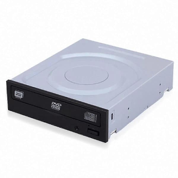 Stationär dator med inbyggd SATA optisk enhet DVD/CD-brännare White & black
