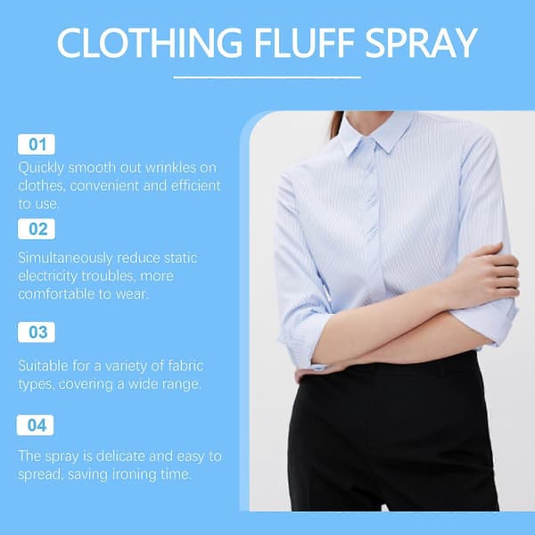 1-3 stk. Krølfjerner Spray – Øjeblikkelig Krølfjernelse & Friskhed 2pcs