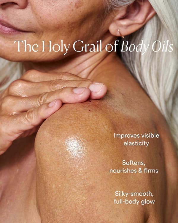 Undaria Algae Body Oil 150 ml, tang-infusert fuktighetskrem for oppstramming og elastisitet
