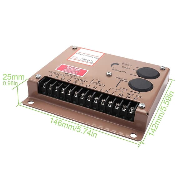 3034572 Magnetisk pickup MPU Generator hastighetssensor med motorhastighetsregulator ESD5111 Genset-kontroller