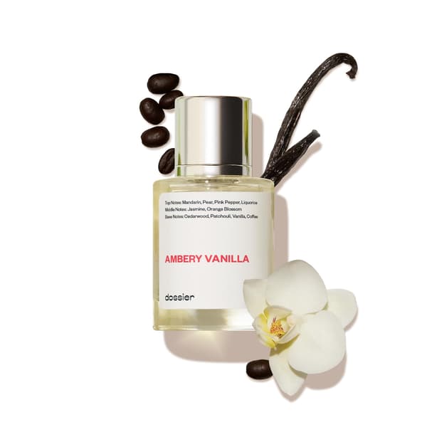 Amber Vanilla 1,7 oz (50 ml) - Eau de Parfum - Duft inspirert av YSLs B.lack O.pium - Langvarig duft - Feminin