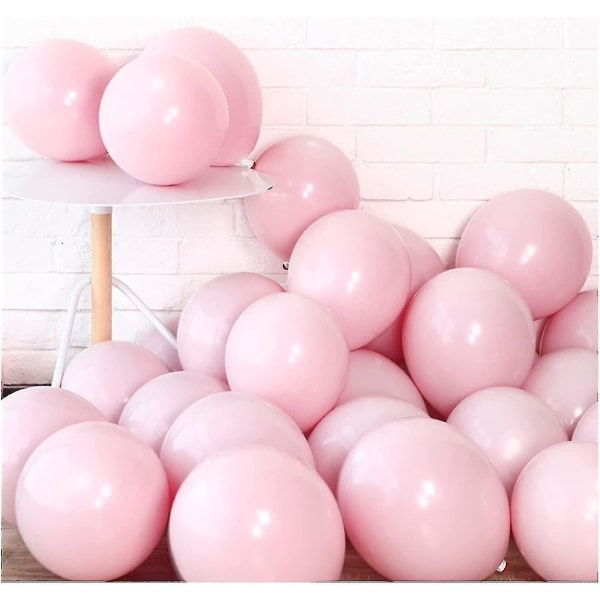 100 st 10 tum Macaron Pastellballong för födelsedagsfest Bröllopsdekoration