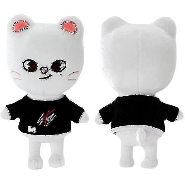 Cartoon Stray Kids Skzoo Plyschleksaker 21 cm Peluche stoppad docka Bbokari Wolf Chan Leebit Dwaekki Jinir