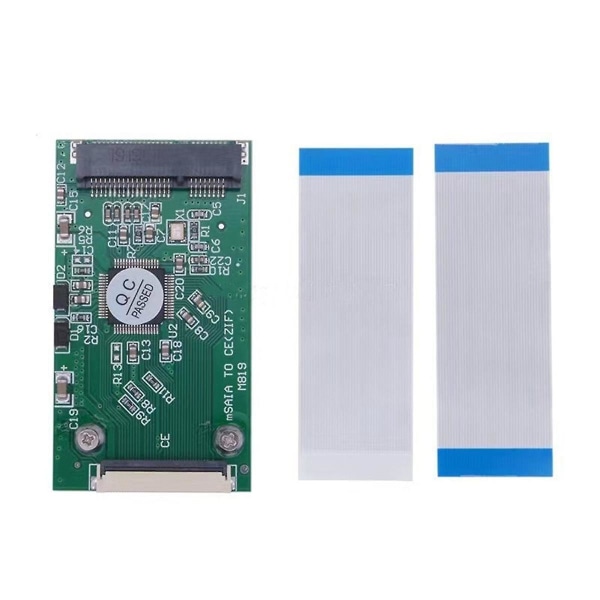 MSATA SSD til ZIF Adapter Mini PCI-E MSATA SSD til 40pin 1,8 tommer konverterkort Overførselskonverterkort